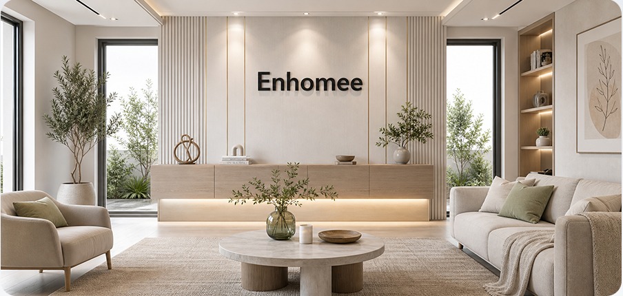Enhomee home furnishing display